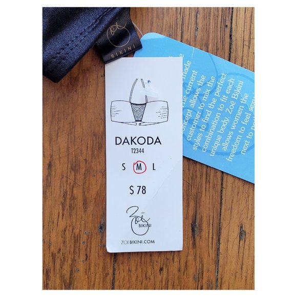 DAKODA MESH BANDEAU Bikini top - Picture 7 of 12